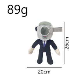 Jetpack Black Cameraman Skibidi Toilet Plush Skibidi Toilet Plush